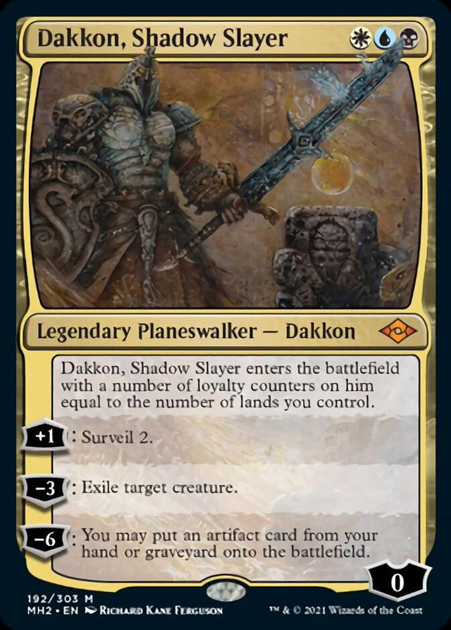 Dakkon, Shadow Slayer [Modern Horizons 2] - PCA Designer Toys