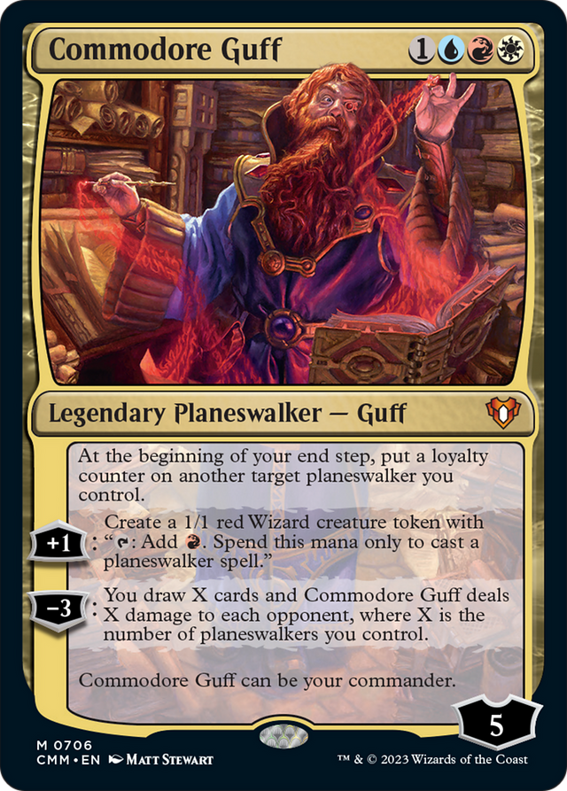 Commodore Guff [Commander Masters]