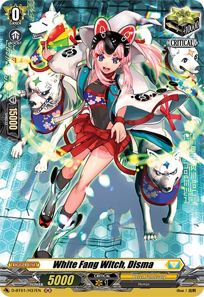 White Fang Witch, Disma (D-BT01/H37EN) [Genesis of the Five Greats] - PCA Designer Toys