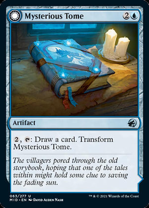 Mysterious Tome // Chilling Chronicle [Innistrad: Midnight Hunt] - PCA Designer Toys