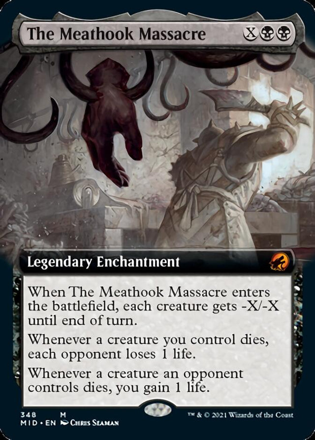 The Meathook Massacre (Extended Art) [Innistrad: Midnight Hunt] - PCA Designer Toys