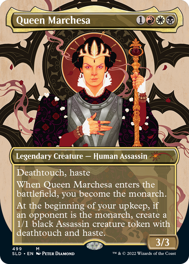 Queen Marchesa (Borderless) [Secret Lair Drop Series] - PCA Designer Toys