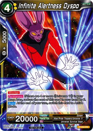 Infinite Alertness Dyspo (P-054) [Promotion Cards] - PCA Designer Toys