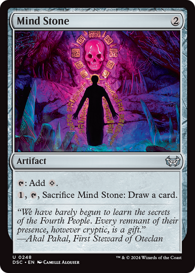 Mind Stone [Duskmourn: House of Horror Commander] - PCA Designer Toys