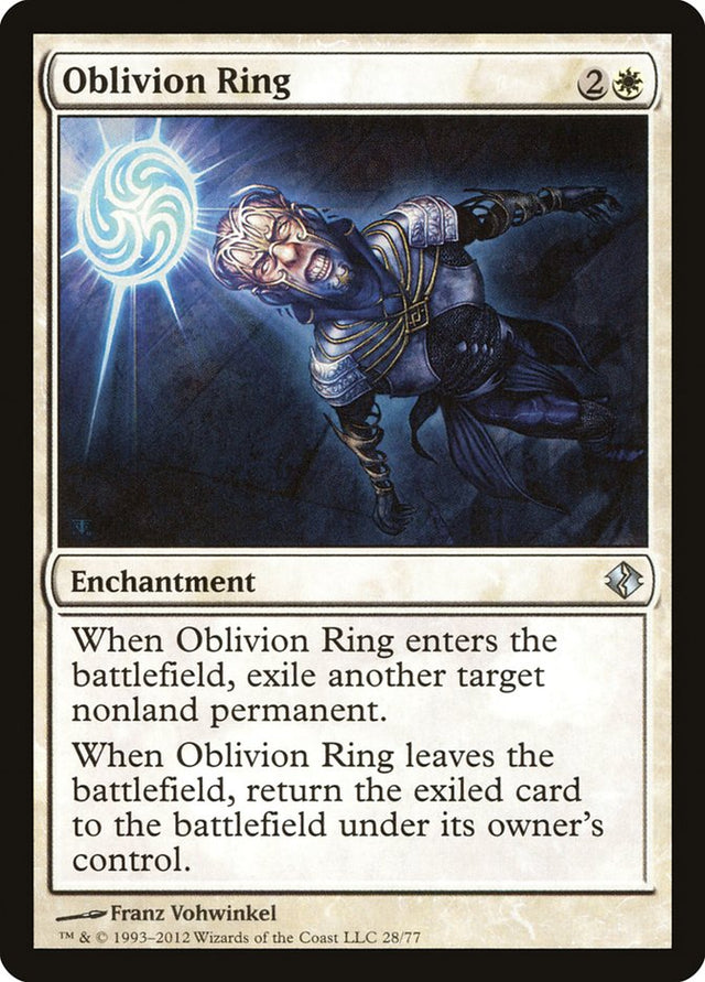 Oblivion Ring [Duel Decks: Venser vs. Koth] - PCA Designer Toys