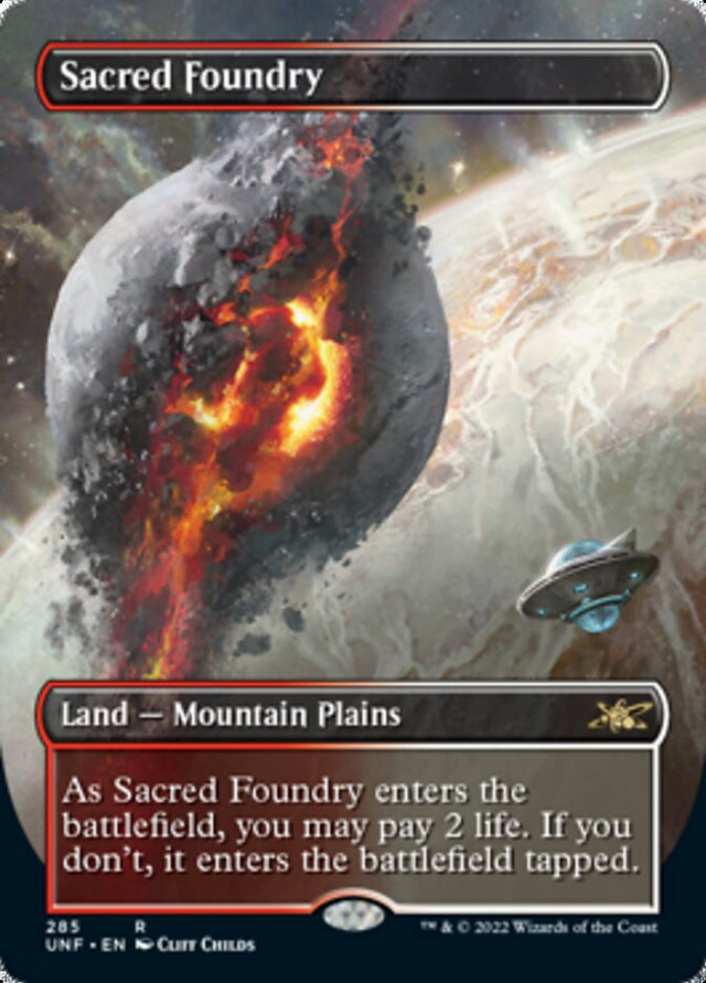 Sacred Foundry (Borderless) [Unfinity] - PCA Designer Toys