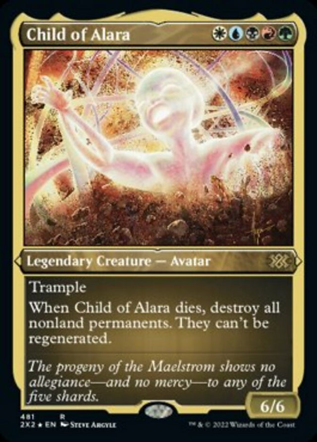 Child of Alara (Foil Etched) [Double Masters 2022] - PCA Designer Toys