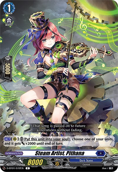 Steam Artist, Pithana (D-BT01/072EN) [Genesis of the Five Greats] - PCA Designer Toys