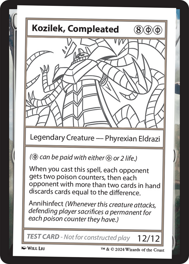 Kozilek, Completed [Mystery Booster 2 Playtest Cards]
