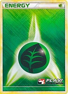 Grass Energy (2010 Play Pokemon Promo) [League & Championship Cards] - PCA Designer Toys