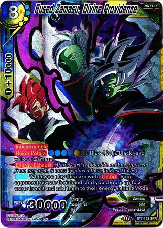 Fused Zamasu, Divine Providence (SPR) (BT7-123) [Assault of the Saiyans] - PCA Designer Toys