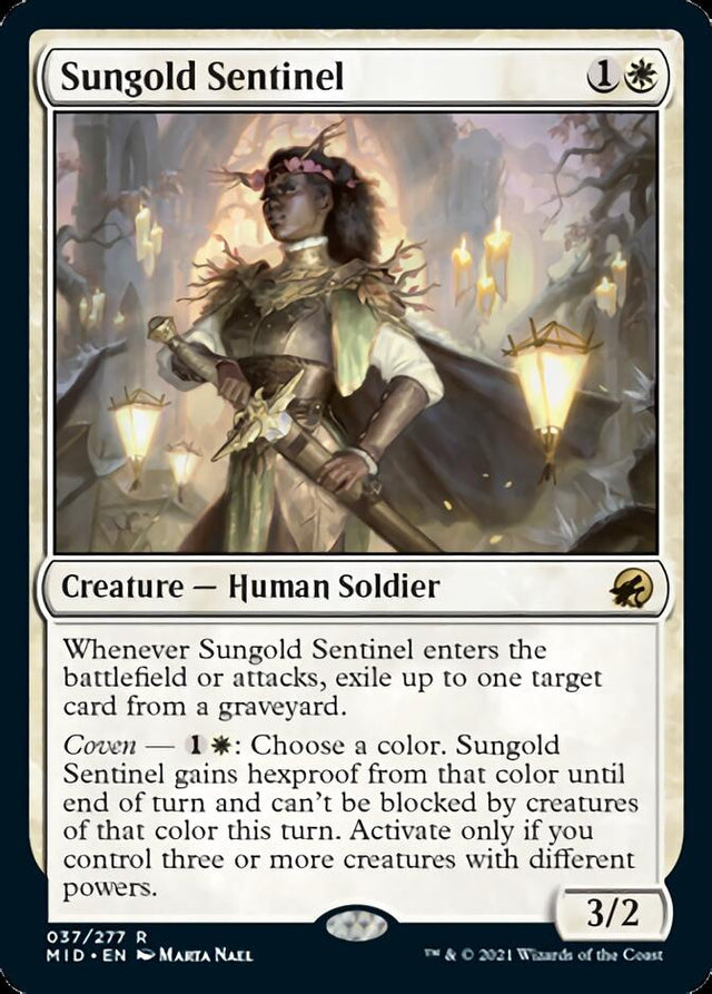 Sungold Sentinel [Innistrad: Midnight Hunt] - PCA Designer Toys