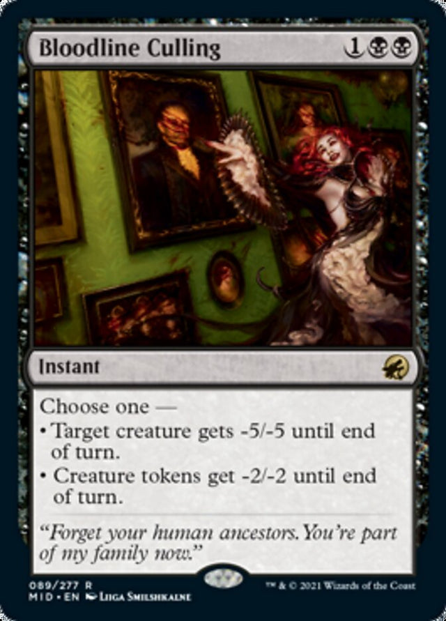 Bloodline Culling [Innistrad: Midnight Hunt] - PCA Designer Toys
