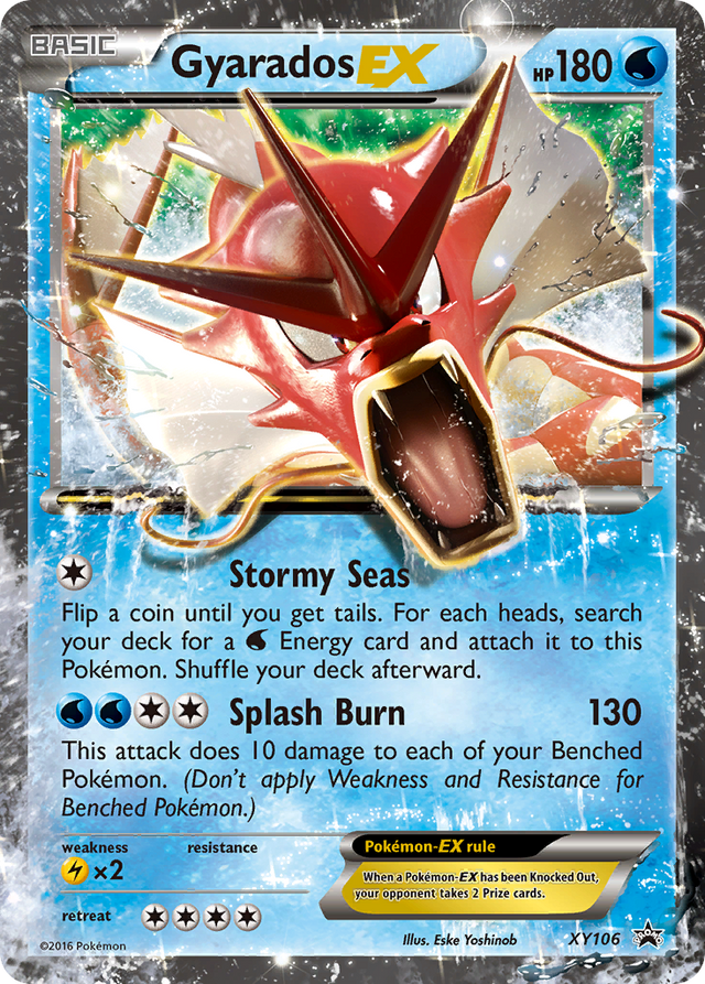 Gyarados EX (XY106) [XY: Black Star Promos] - PCA Designer Toys