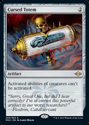 Cursed Totem [Modern Horizons 2] - PCA Designer Toys