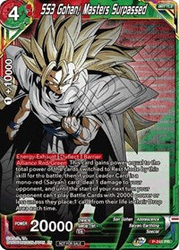 SS3 Gohan, Masters Surpassed (P-241) [Promotion Cards] - PCA Designer Toys
