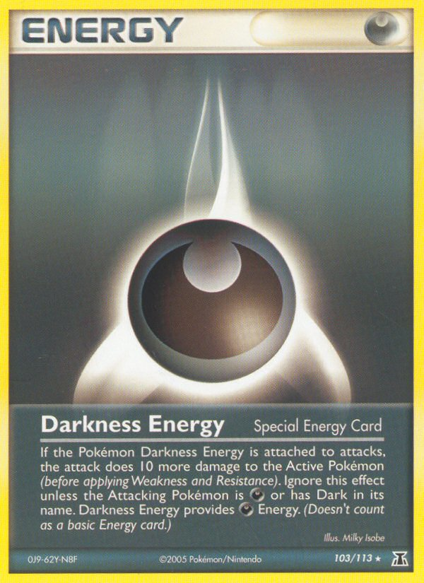 Darkness Energy (103/113) [EX: Delta Species] - PCA Designer Toys