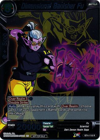 Dimensional Banisher Fu (Event Pack 3 - 2019) (BT4-118_PR) [Promotion Cards] - PCA Designer Toys