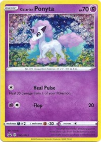 Galarian Ponyta (SWSH013) (General Mills Promo) [Sword & Shield: Black Star Promos] - PCA Designer Toys