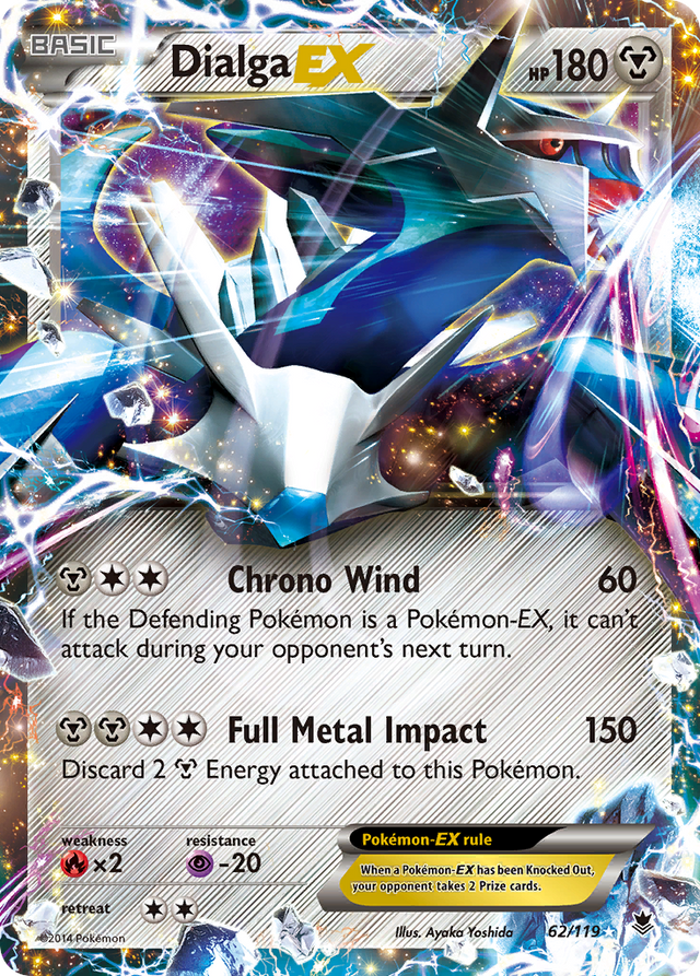 Dialga EX (62/119) [XY: Phantom Forces] - PCA Designer Toys