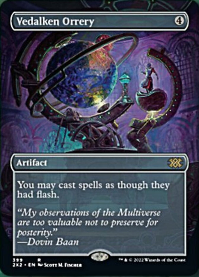 Vedalken Orrery (Borderless Alternate Art) [Double Masters 2022] - PCA Designer Toys