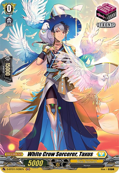 White Crow Sorcerer, Taxus (D-BT01/H39EN) [Genesis of the Five Greats] - PCA Designer Toys