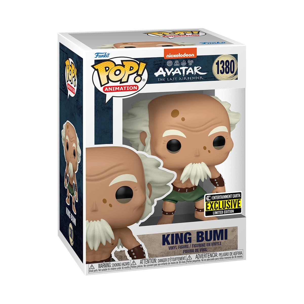 King Bumi Avatar the Last Airbender EE exclusive Pop!