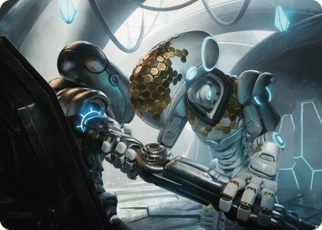 Myr Kinsmith Art Card [Phyrexia: All Will Be One Art Series] - PCA Designer Toys
