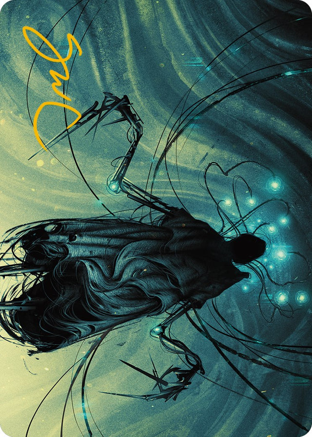 Ichor Synthesizer Art Card (Gold-Stamped Signature) [Phyrexia: All Will Be One Art Series] - PCA Designer Toys