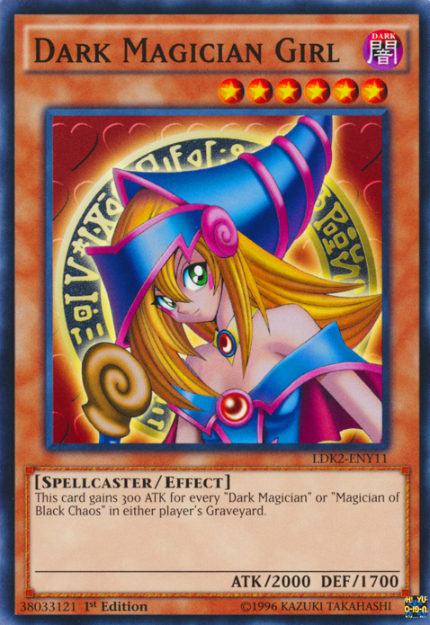 Dark Magician Girl [LDK2-ENY11] Common - PCA Designer Toys