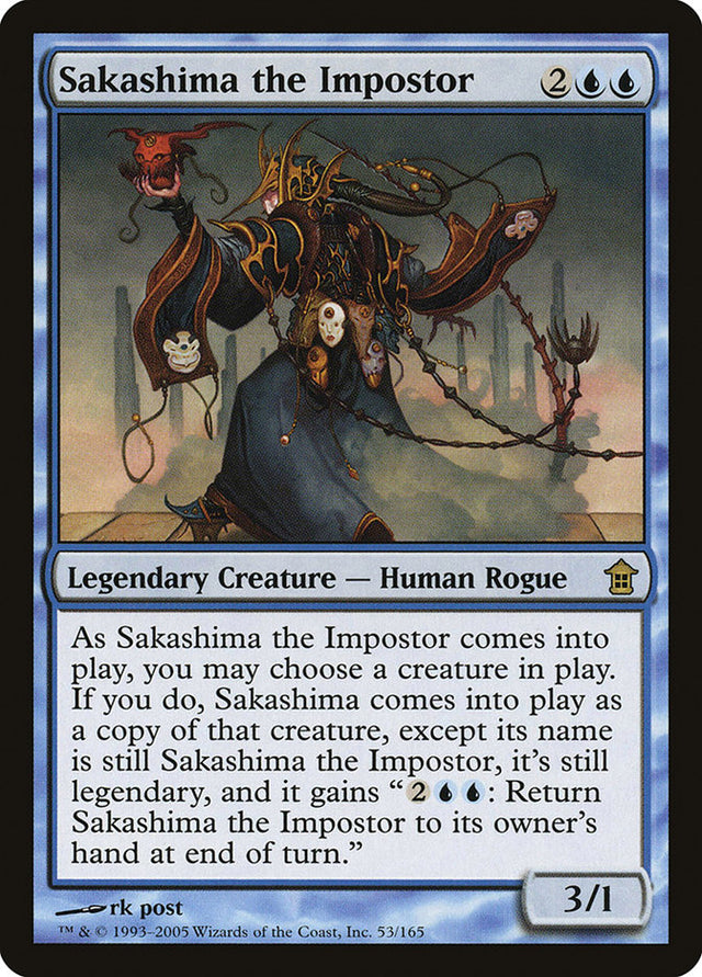 Sakashima the Impostor [Saviors of Kamigawa] - PCA Designer Toys