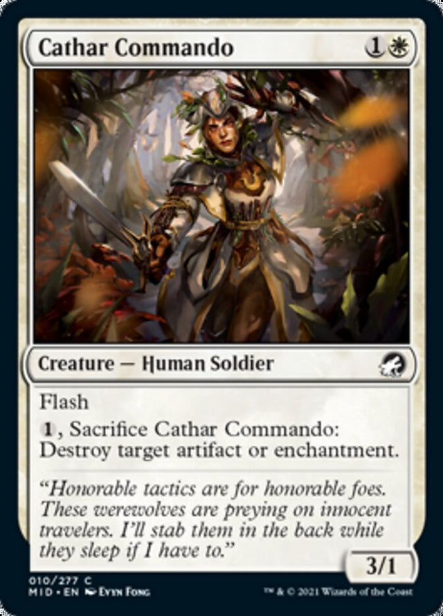 Cathar Commando [Innistrad: Midnight Hunt] - PCA Designer Toys