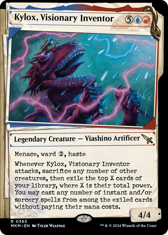 Kylox, Visionary Inventor (Showcase) [Murders at Karlov Manor] - PCA Designer Toys