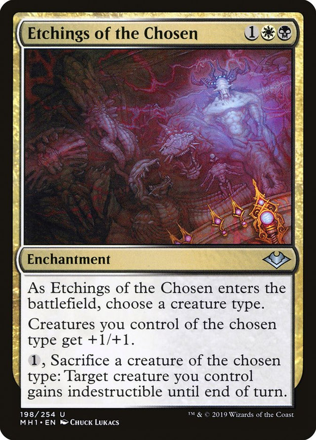 Etchings of the Chosen [Modern Horizons] - PCA Designer Toys