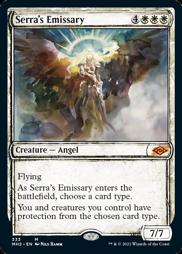 Serra's Emissary (Sketch) [Modern Horizons 2] - PCA Designer Toys