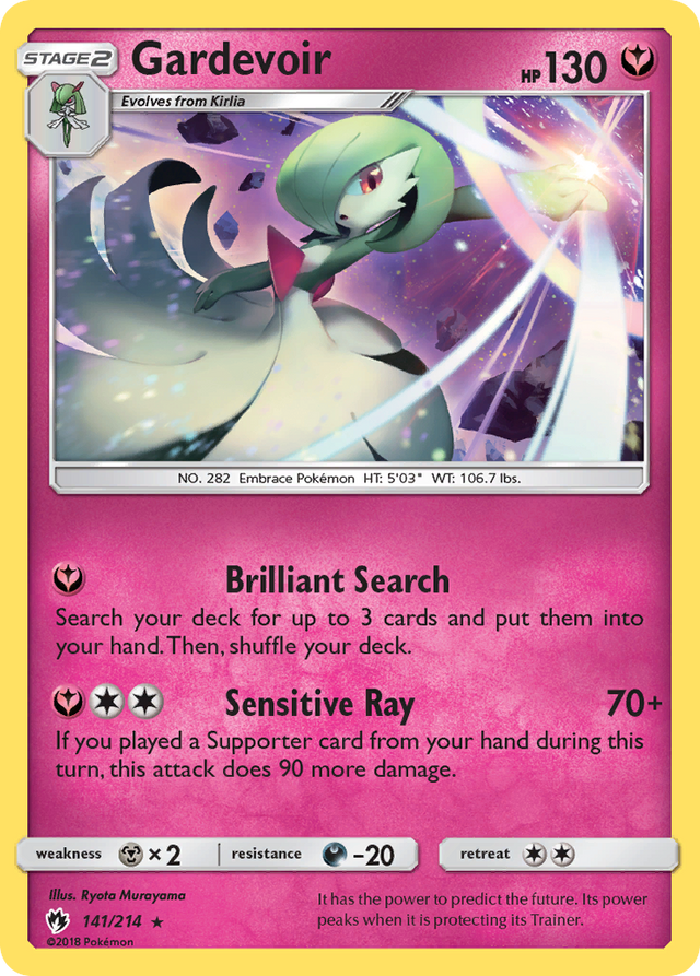 Gardevoir (141/214) [Sun & Moon: Lost Thunder] - PCA Designer Toys