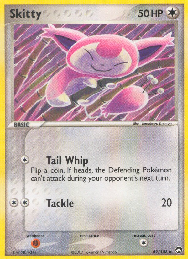 Skitty (62/108) [EX: Power Keepers] - PCA Designer Toys