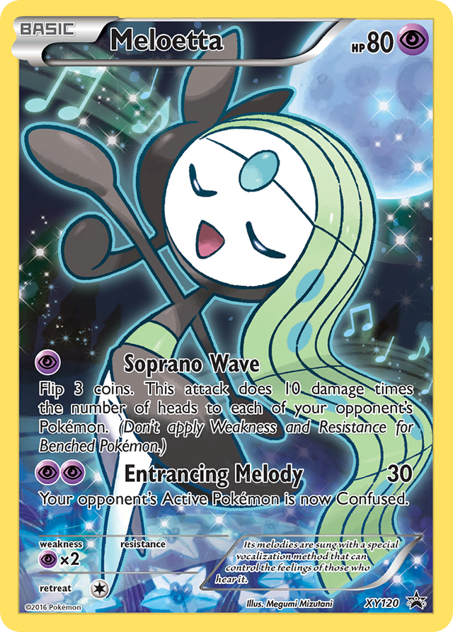 Meloetta (XY120) [XY: Black Star Promos] - PCA Designer Toys