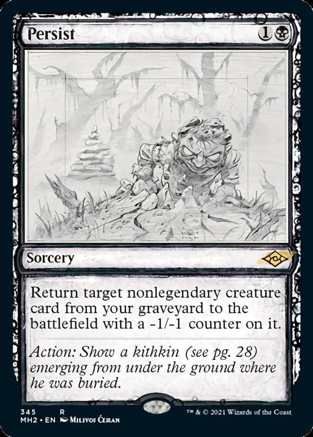 Persist (Sketch) [Modern Horizons 2] - PCA Designer Toys
