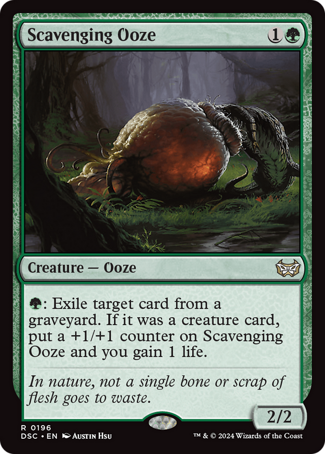 Scavenging Ooze [Duskmourn: House of Horror Commander] - PCA Designer Toys