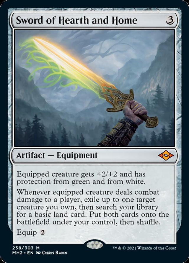 Sword of Hearth and Home [Modern Horizons 2] - PCA Designer Toys