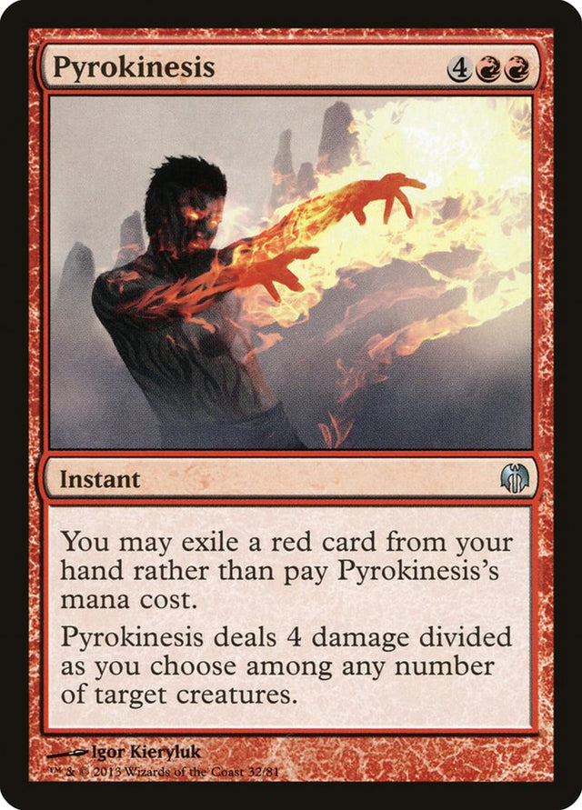 Pyrokinesis [Duel Decks: Heroes vs. Monsters] - PCA Designer Toys