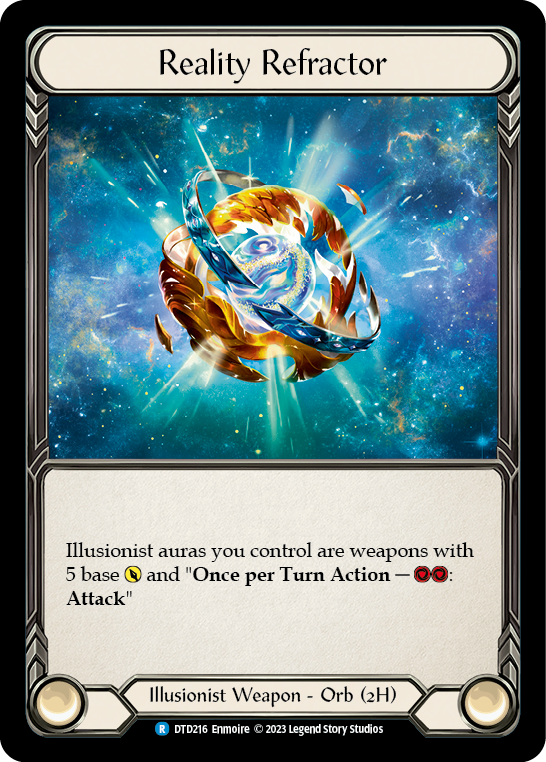 Reality Refractor [DTD216] (Dusk Till Dawn)  Cold Foil - PCA Designer Toys