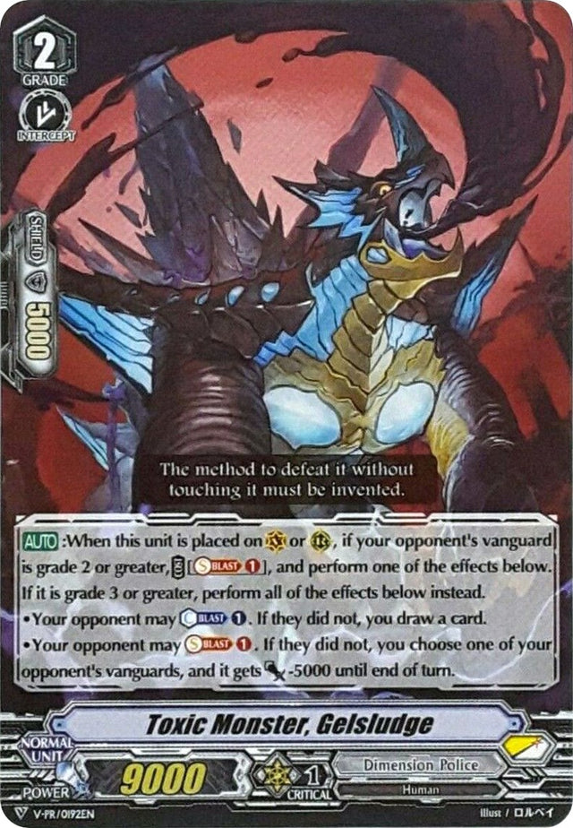 Toxic Monster, Gelsludge (V-PR/0192EN) [V Promo Cards] - PCA Designer Toys
