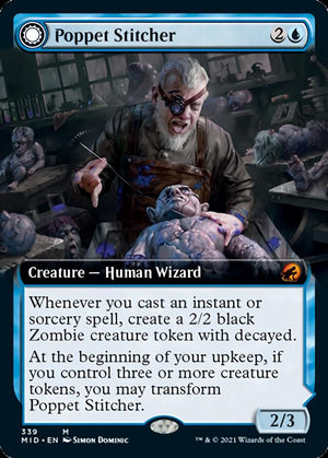 Poppet Stitcher // Poppet Factory (Extended Art) [Innistrad: Midnight Hunt] - PCA Designer Toys