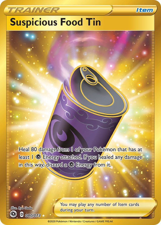 Suspicious Food Tin (080/073) [Sword & Shield: Champion's Path] - PCA Designer Toys