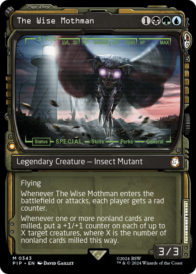 The Wise Mothman (Showcase) [Fallout] - PCA Designer Toys