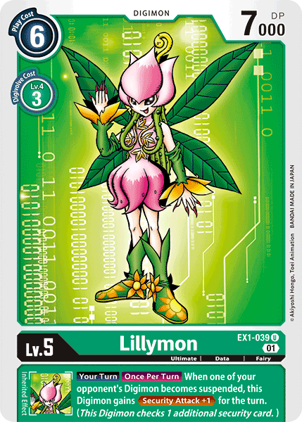 Lillymon [EX1-039] [Classic Collection] - PCA Designer Toys
