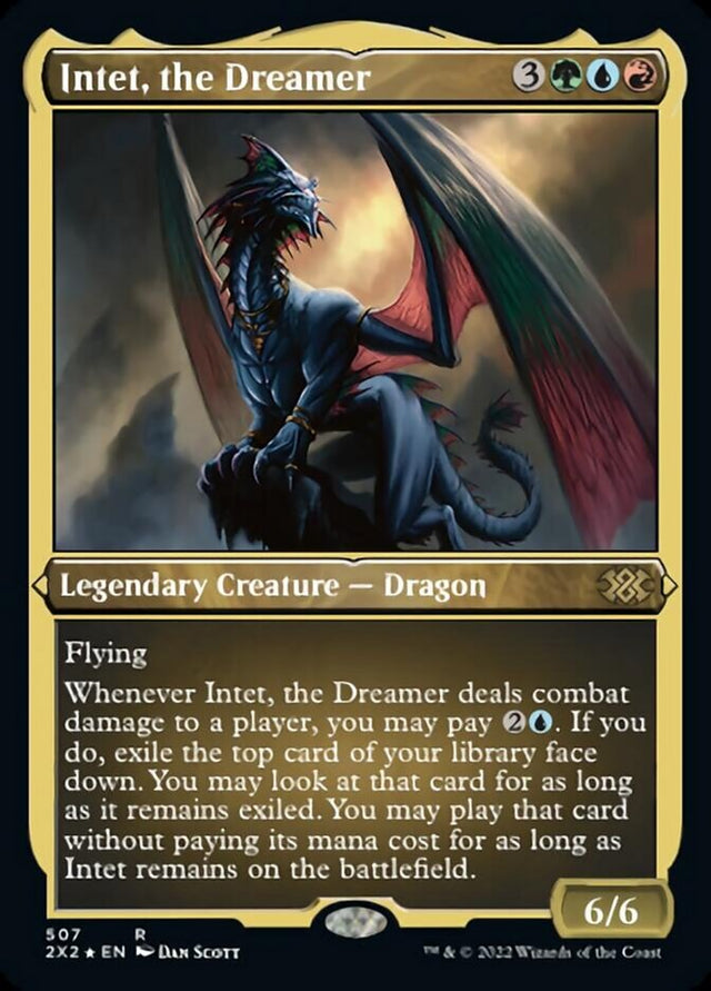 Intet, the Dreamer (Foil Etched) [Double Masters 2022] - PCA Designer Toys