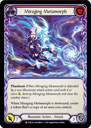 Miraging Metamorph [EVR139] (Everfest)  1st Edition Normal - PCA Designer Toys